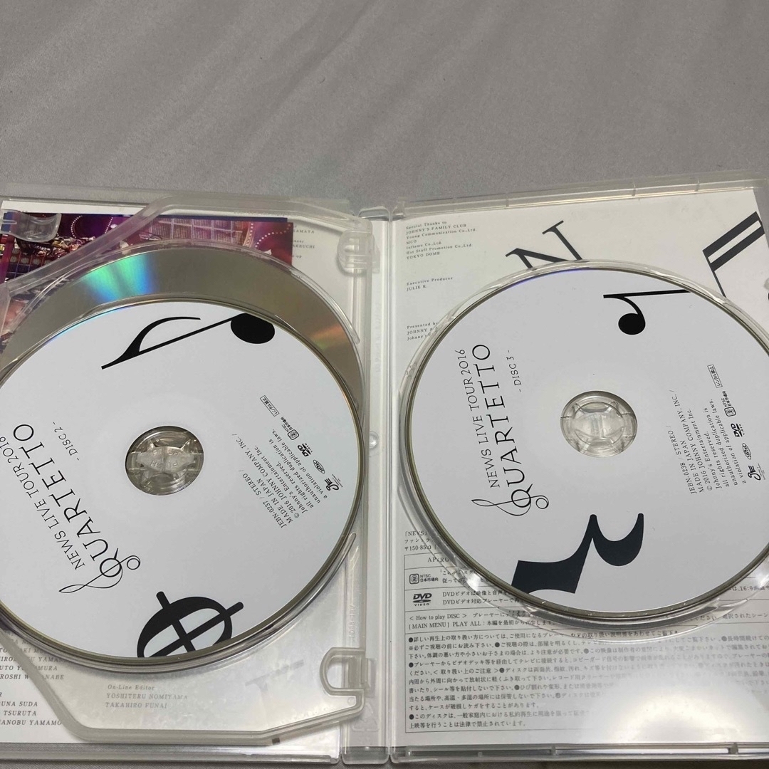 m様専用　　QUARTETTOと10th Anniversasy DVD エンタメ/ホビーのDVD/ブルーレイ(ミュージック)の商品写真