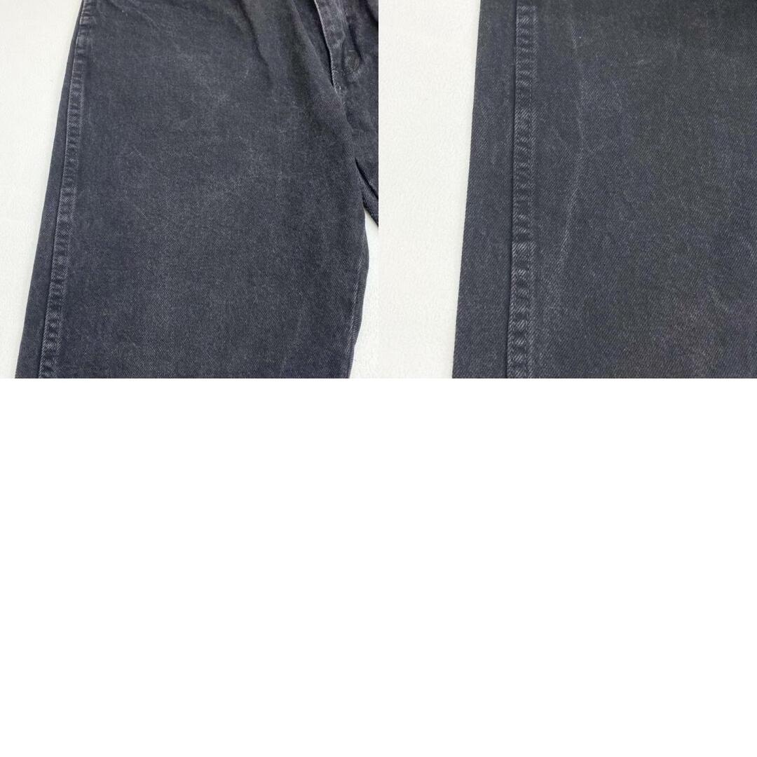 Wrangler(ラングラー)のUS古着 ラングラー Wrangler ブラック デニム パンツ テーパード サイズ：W34 L30  96501CB 【中古】 メンズのスーツ(スラックス/スーツパンツ)の商品写真