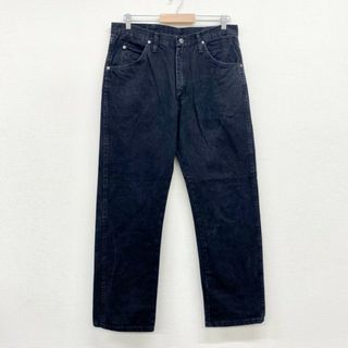 ラングラー(Wrangler)のUS古着 ラングラー Wrangler ブラック デニム パンツ テーパード サイズ：W34 L30  96501CB 【中古】(スラックス/スーツパンツ)