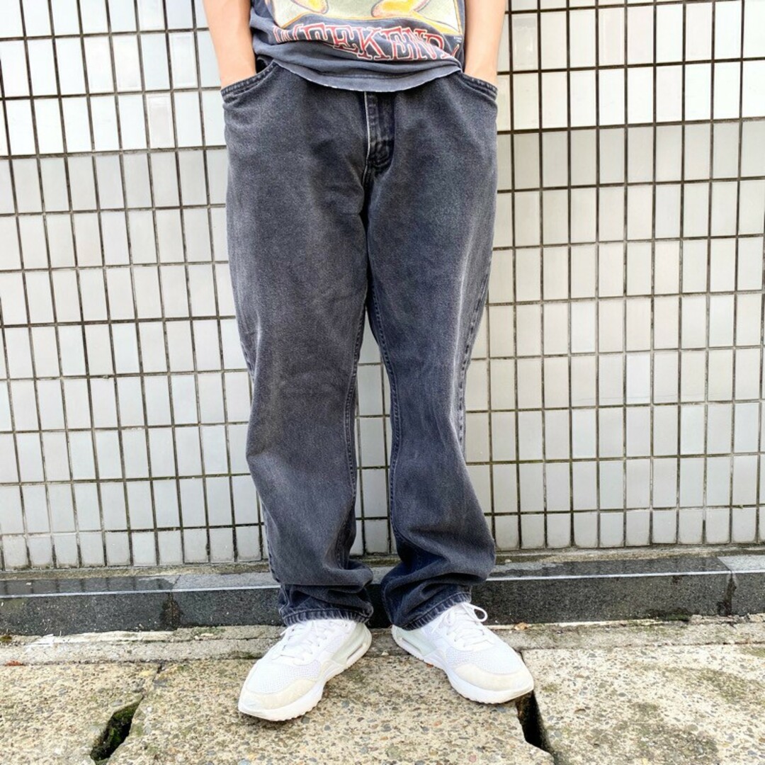 VETEMENTS 2022AW Extra Long Wide Sweatpants MA53SP400B ヴェトモン エクストラロングワイドスウェットパンツ ロゴ刺繍 カットオフ ブラック サイズS【230921】【-A】【me04】