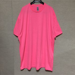 ギルタン(GILDAN)の新品 GILDAN ギルダン 半袖Tシャツ セーフティピンク 2XL(Tシャツ/カットソー(半袖/袖なし))