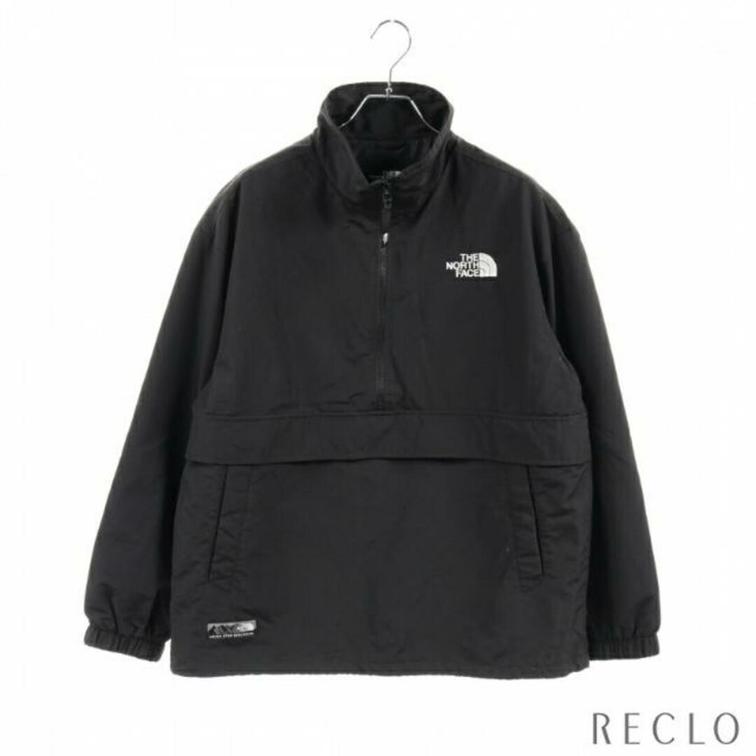 THE NORTH FACE(ザノースフェイス)のWHITE LABEL CAMPGROUND EX ANORAK アノラック ハーフジップ ナイロンジャケット ブラック メンズのジャケット/アウター(ナイロンジャケット)の商品写真