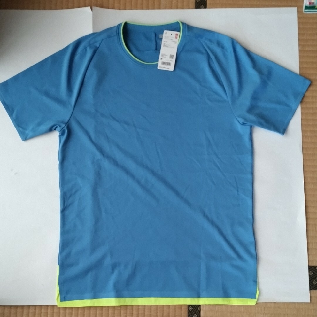 UNIQLO(ユニクロ)のUT ドライEX クールネックT(半袖) サイズM  新品 未着 メンズのトップス(Tシャツ/カットソー(半袖/袖なし))の商品写真