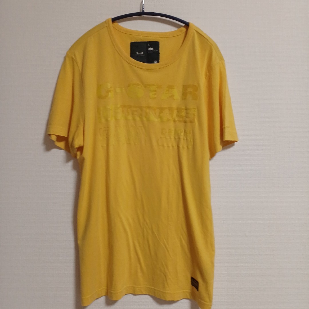 G-STAR RAW(ジースター)の【即日発送】ジースターロウ ロゴプリント半袖カットソー メンズのトップス(Tシャツ/カットソー(半袖/袖なし))の商品写真