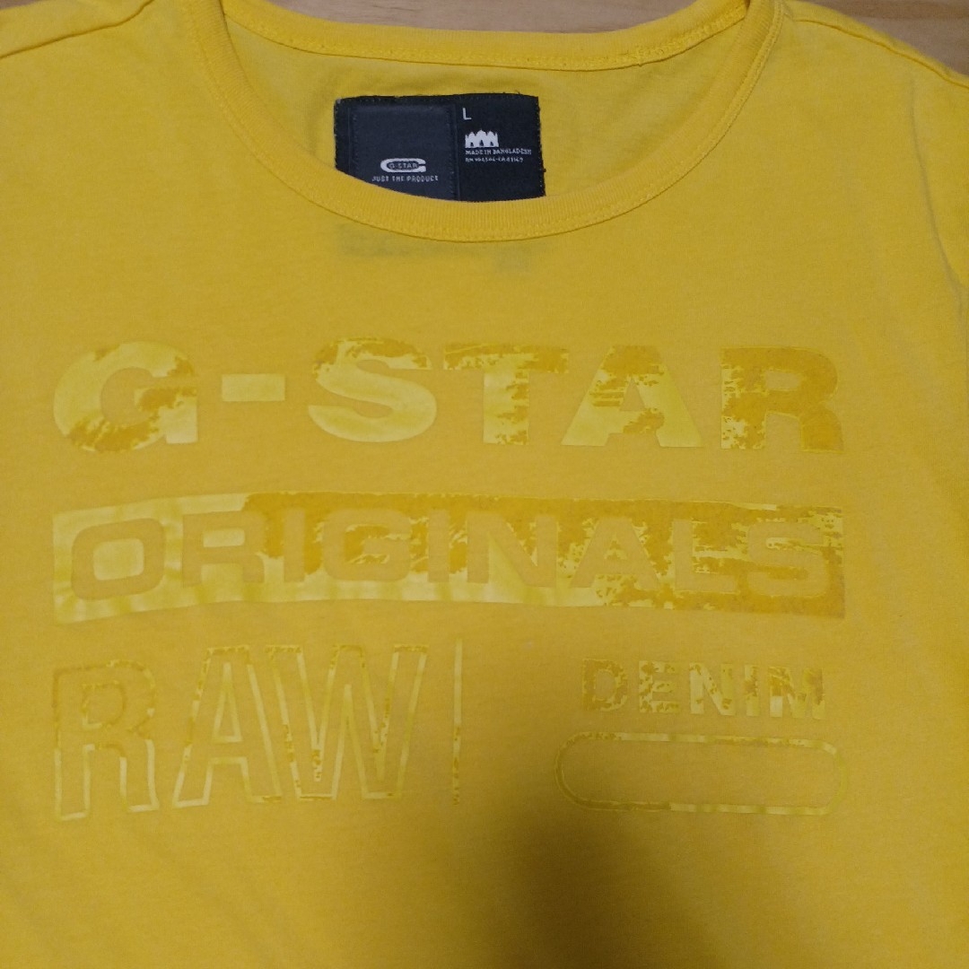 G-STAR RAW(ジースター)の【即日発送】ジースターロウ ロゴプリント半袖カットソー メンズのトップス(Tシャツ/カットソー(半袖/袖なし))の商品写真