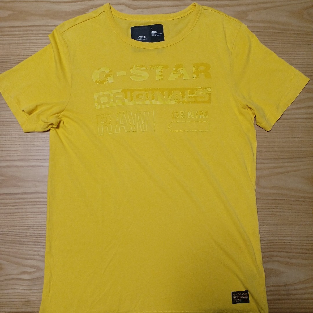 G-STAR RAW(ジースター)の【即日発送】ジースターロウ ロゴプリント半袖カットソー メンズのトップス(Tシャツ/カットソー(半袖/袖なし))の商品写真