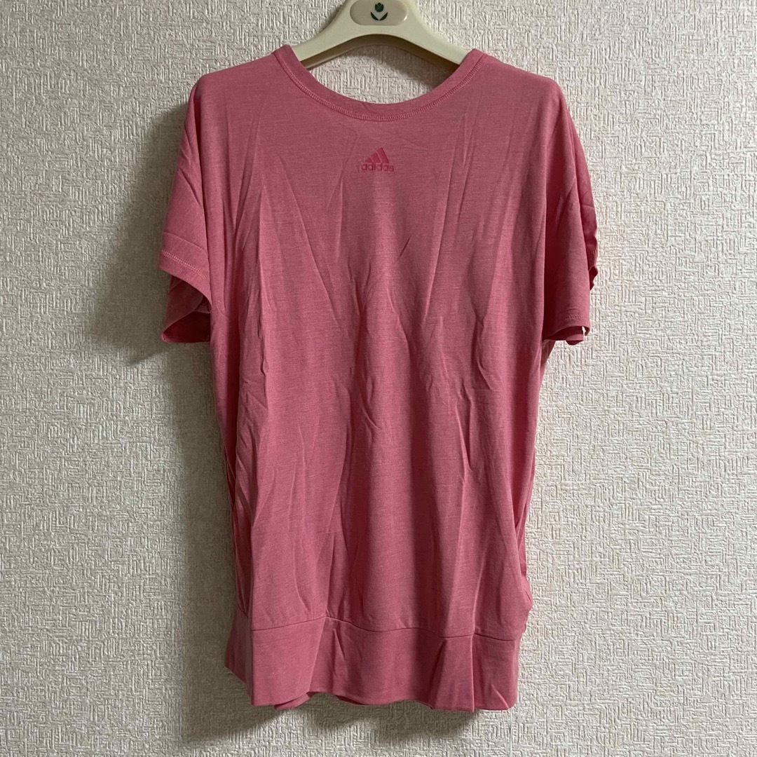 adidas(アディダス)のアディダス adidas Tシャツ 半袖Tシャツ ヨガTシャツ スポーツ 半袖 レディースのトップス(Tシャツ(半袖/袖なし))の商品写真