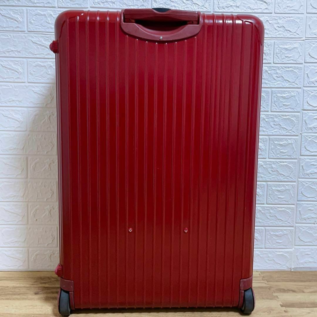 美品★ RIMOWA リモワ　サルサ　レッド　赤　104 L TSA対応　4輪