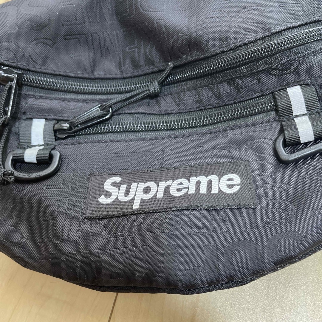 正規品 19ss Supreme WaistBag  Black ウエストバッグ