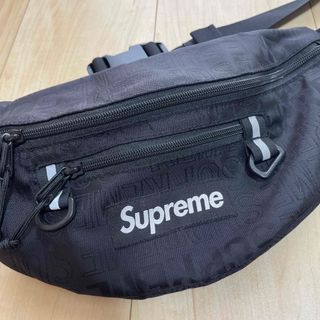 supreme Waist Bag 19ss black