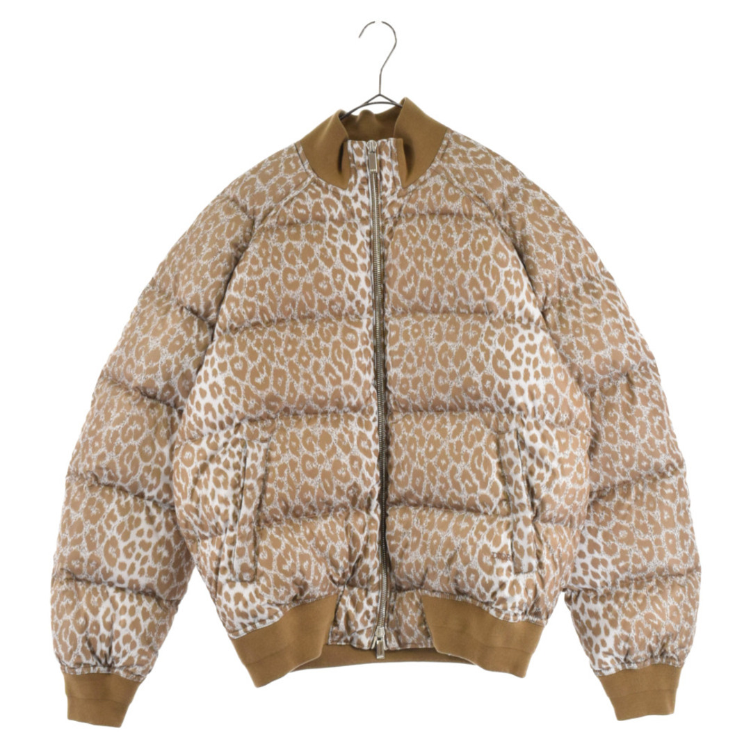 DIOR ディオール 21AW Leopard Down Jacket 213C411A5492 レオパード柄 ダウンジャケット ブラウン