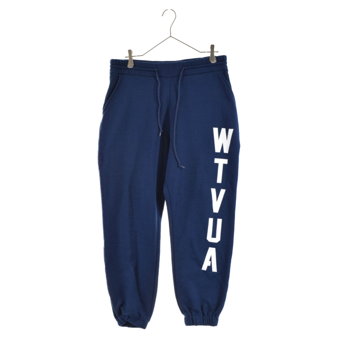 WTAPS ダブルタップス 21AW STENCIL TROUSER / COPO ステンシル トラウザー スウェットパンツ ネイビー 212ATDT-CSM16