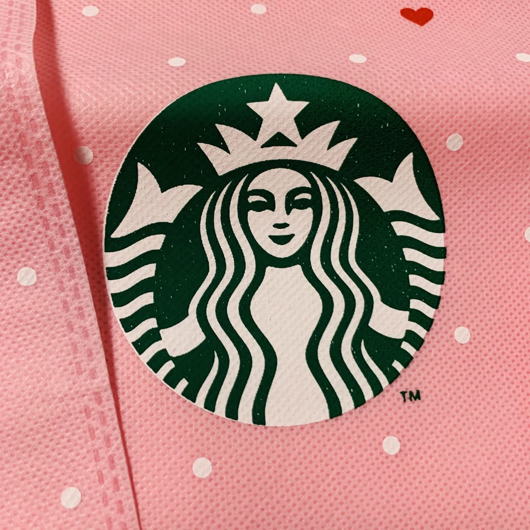 Starbucks Coffee(スターバックスコーヒー)の韓国　スタバ　不織布　非売品　ラッピング  ギフト　 インテリア/住まい/日用品のオフィス用品(ラッピング/包装)の商品写真