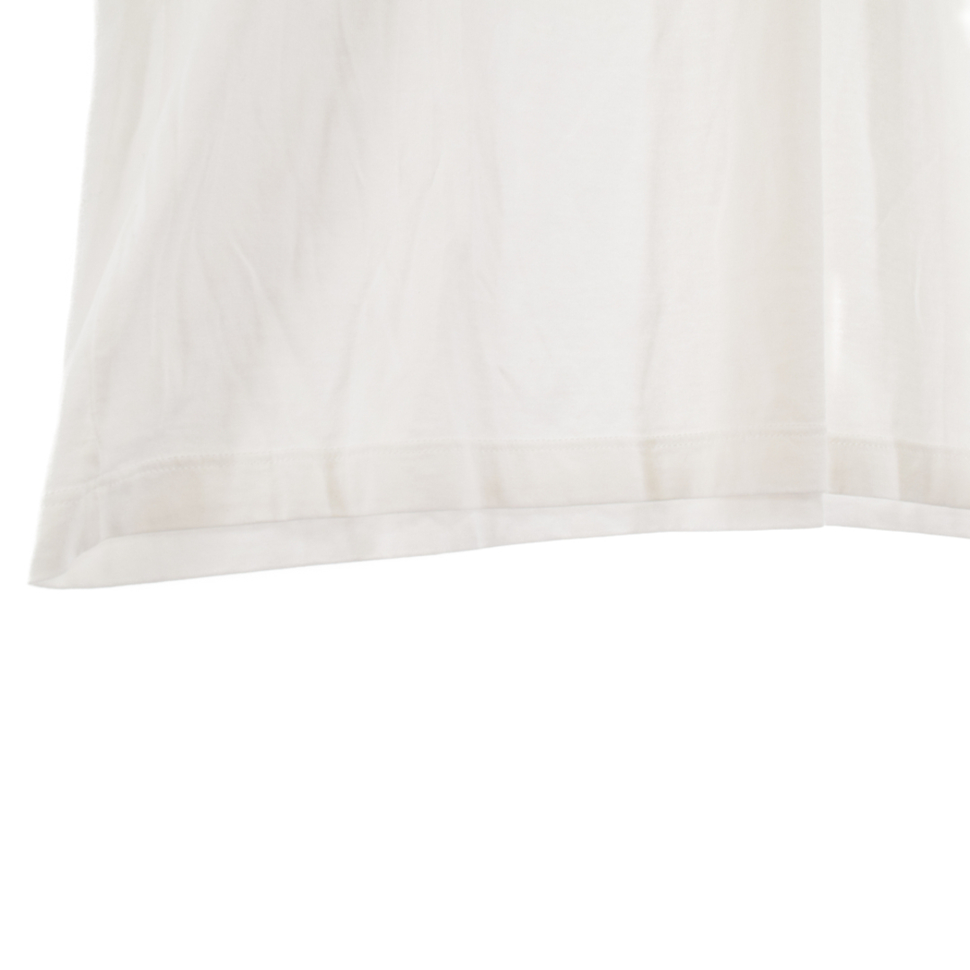MM6 Maison Margiela エムエムシックスメゾンマルジェラ ロゴパッチプリント半袖Tシャツ ホワイト S62GD0111
