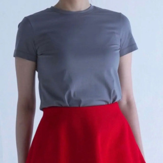 ドゥロワー(Drawer)の新品未使用　限定完売　SHE TOKYO Amyグレー　サイズ0(Tシャツ(半袖/袖なし))