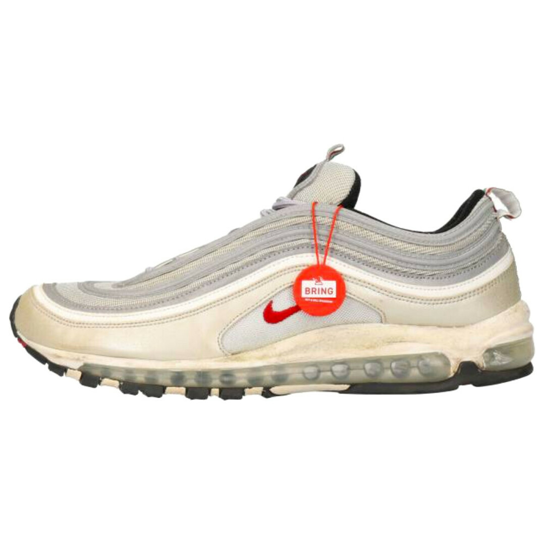 ナイキ  AIR MAX 97 OG QS 884421-001 エアマックス97シルバーバレットスニーカー メンズ 28cm