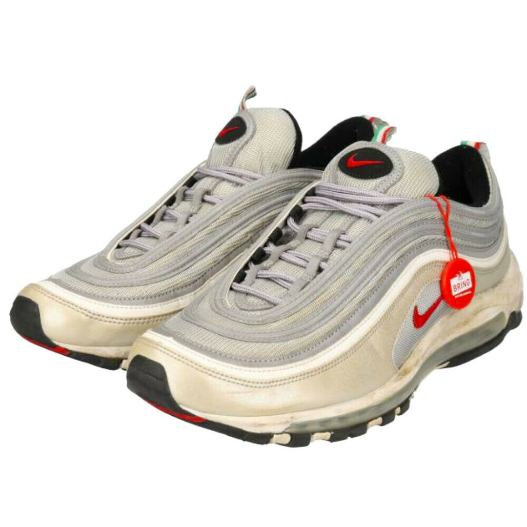 NIKE ナイキ AIR MAX 97 OG QS ITALY エアマックス 97 ローカットスニーカー シルバー US12/30cm 884421-001