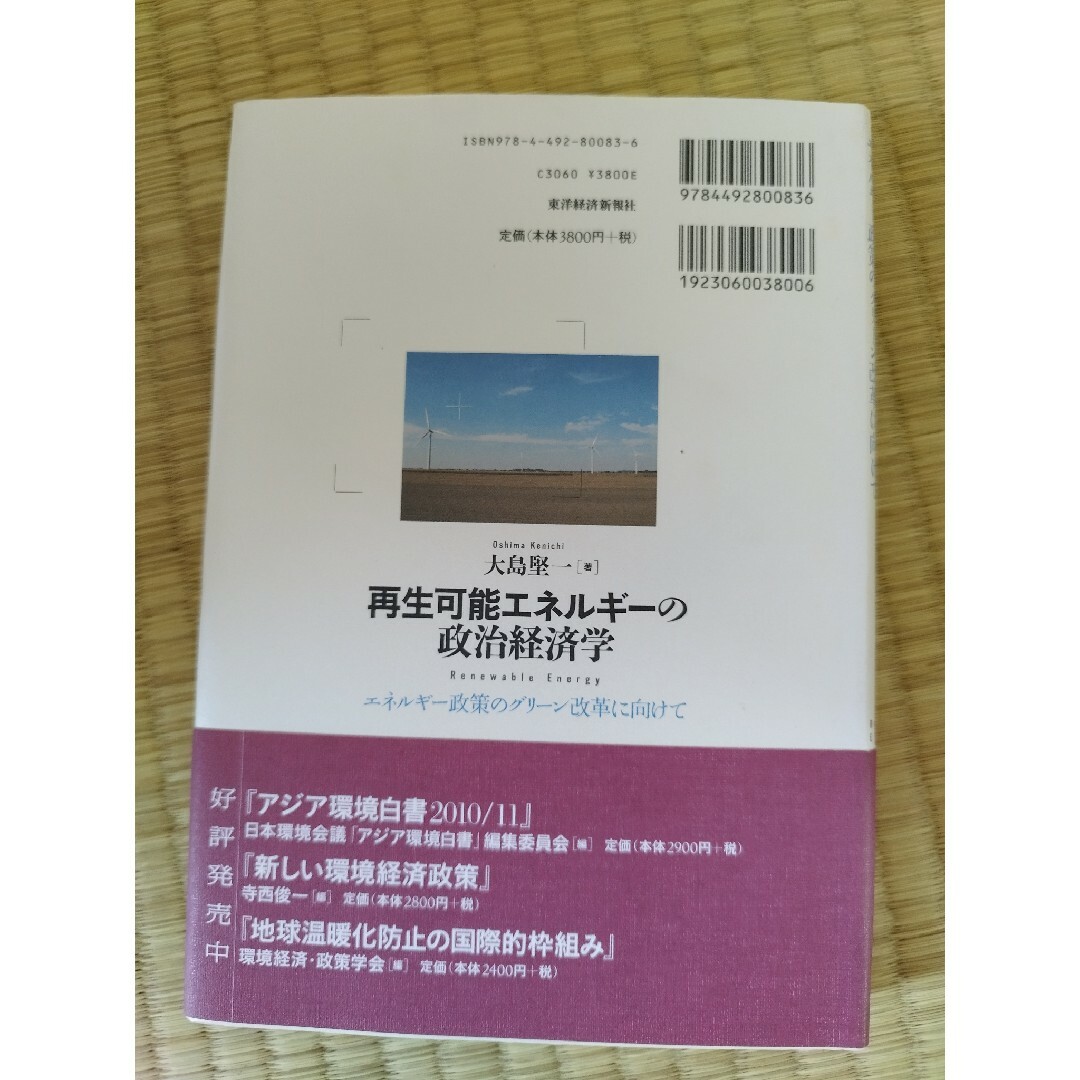 再生可能エネルギ－の政治経済学 エネルギ－政策のグリ－ン改革に向けて エンタメ/ホビーの本(ビジネス/経済)の商品写真