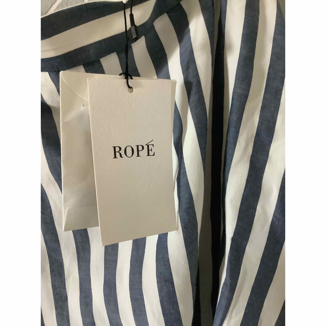 ROPE’(ロペ)のROPE ストライプタックスカート レディースのスカート(ひざ丈スカート)の商品写真