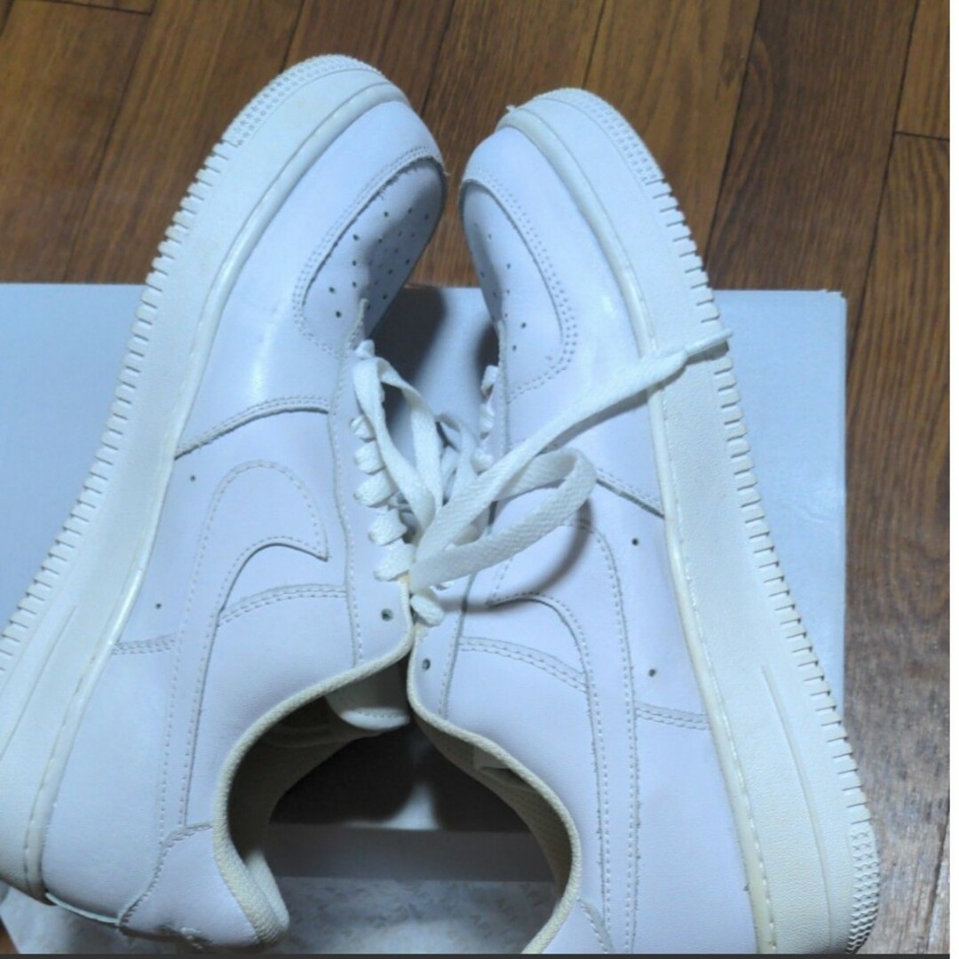 NIKE WHITE AIR FORCE1 美品 送料無料