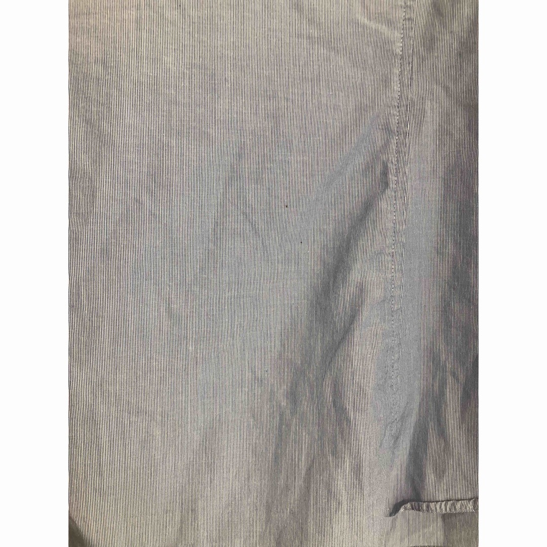 レディース　水色ストライプシャツ レディースのトップス(シャツ/ブラウス(長袖/七分))の商品写真
