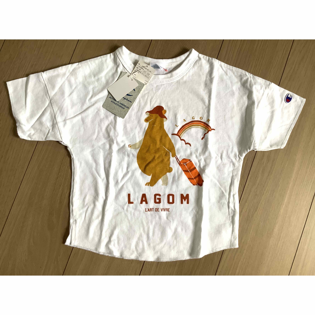 LAGOM(ラーゴム)の新品未使用　120 半袖 キッズ/ベビー/マタニティのキッズ服男の子用(90cm~)(Tシャツ/カットソー)の商品写真