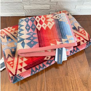 ペンドルトン(PENDLETON)の【新品】大人気 ペンドルトン ジャガードバスタオル＆ハンドタオル2点セット(その他)