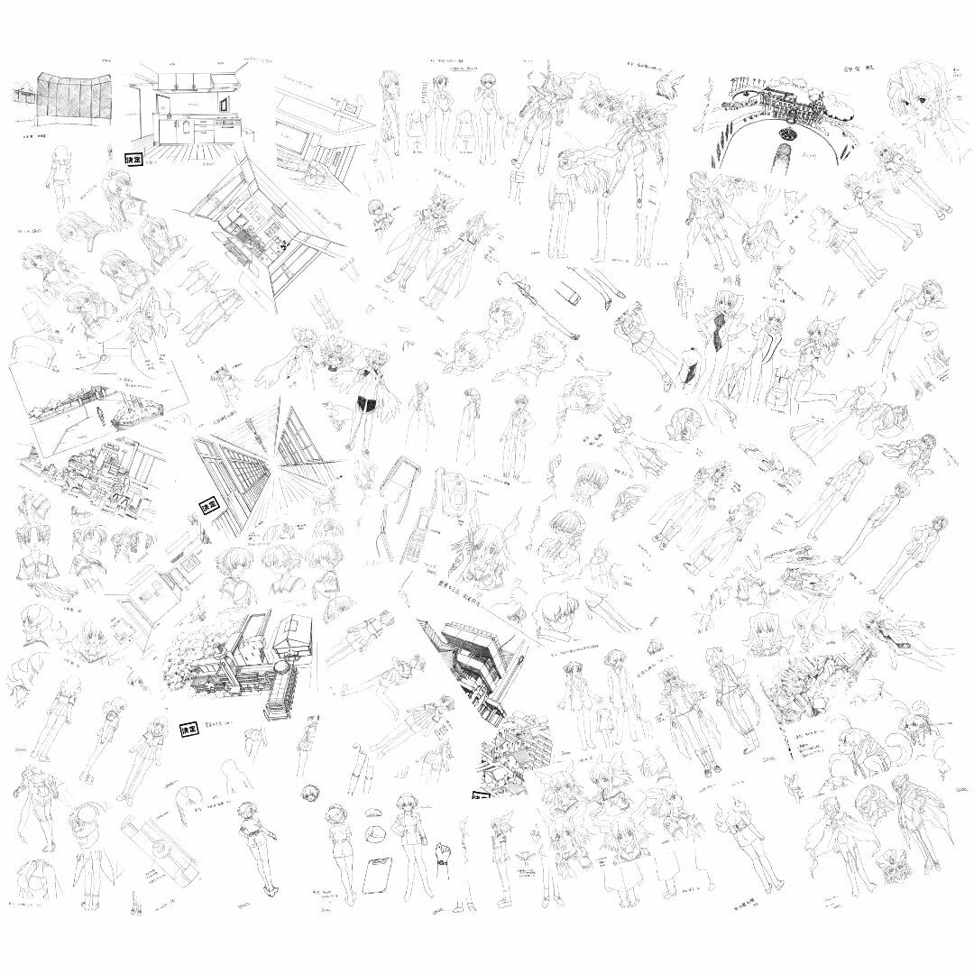 流星戦隊ムスメット 設定資料 制作資料 【72枚】 エンタメ/ホビーのおもちゃ/ぬいぐるみ(キャラクターグッズ)の商品写真