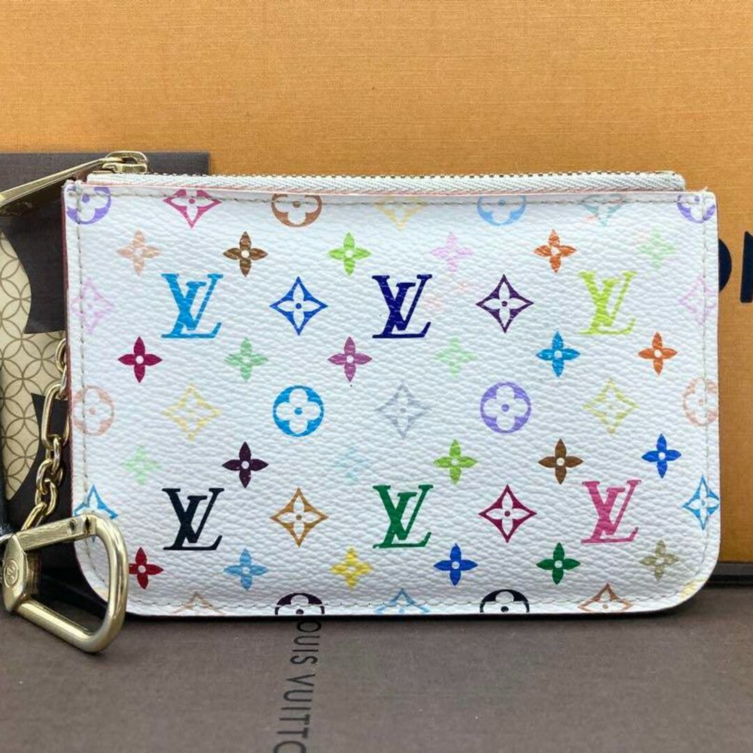 LOUIS VUITTON - ヴィトン マルチカラー ポシェット クレ ポーチ