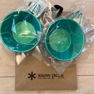 スノーピーク(Snow Peak)の【新品未使用】snow peak 白馬限定チタンシェラカップ 新品 スノーピーク(食器)