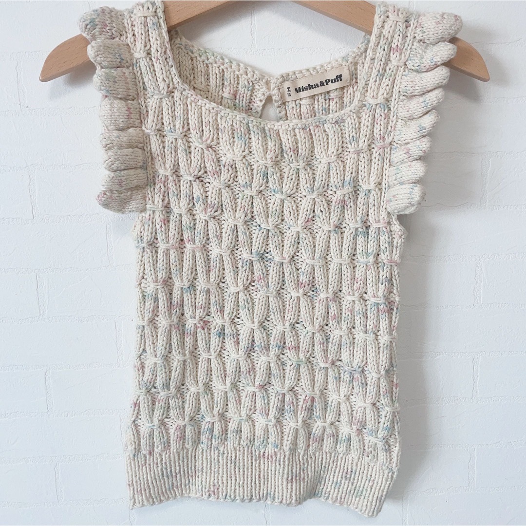 ＊最終値＊misha and puff flower pullover 5-6y