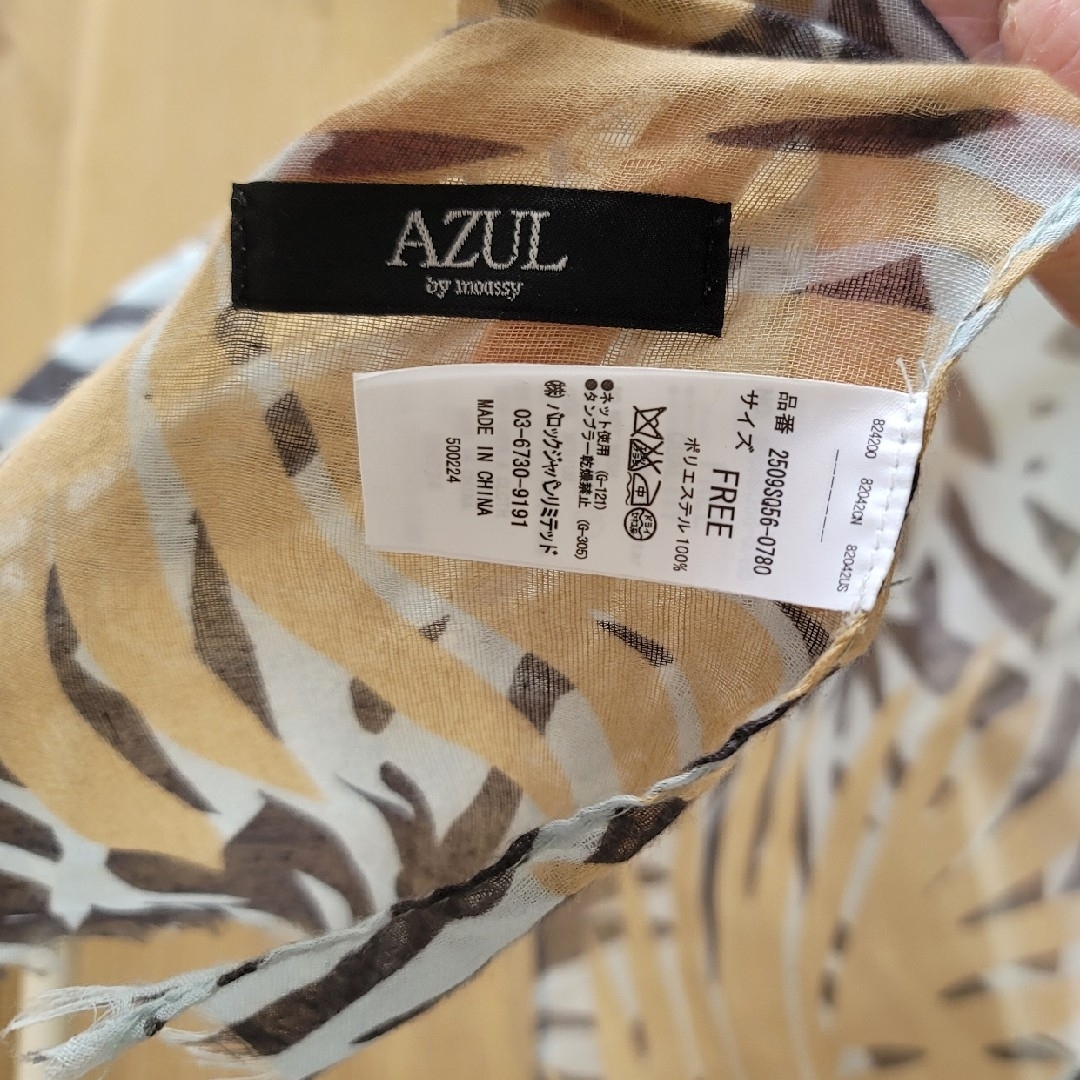 AZUL by moussy(アズールバイマウジー)のアズールバイマウジー レディースのファッション小物(ストール/パシュミナ)の商品写真