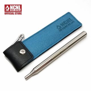  NCNL 火吹き棒 ブルー ひふきぼう ふいご 伸縮式 6段階 キャンプ用品(ストーブ/コンロ)