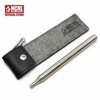  NCNL 火吹き棒 グレー ひふきぼう ふいご 伸縮式 6段階 キャンプ用品(ストーブ/コンロ)