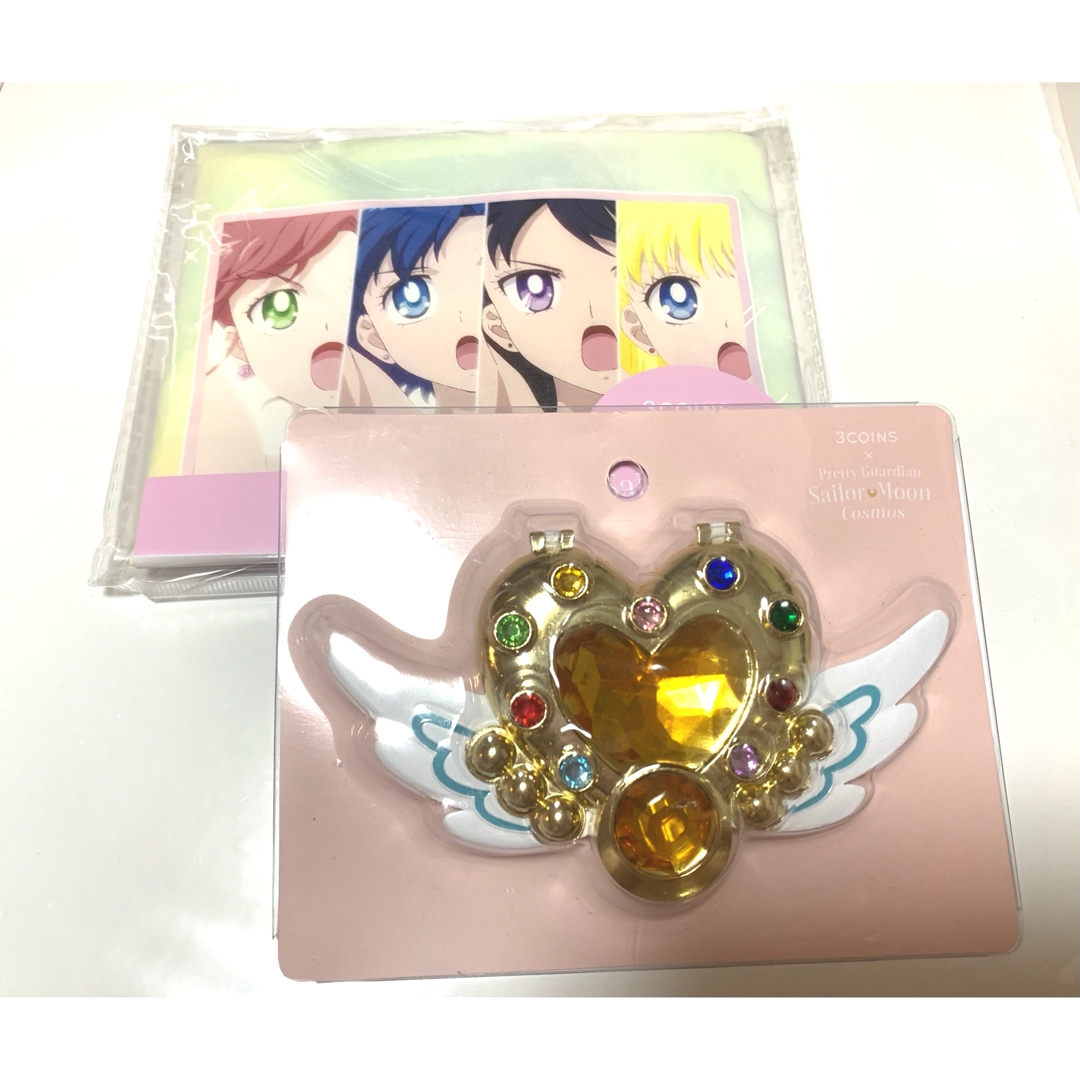 3COINS×セーラームーン☆ミラー&エコバッグ エンタメ/ホビーのおもちゃ/ぬいぐるみ(キャラクターグッズ)の商品写真