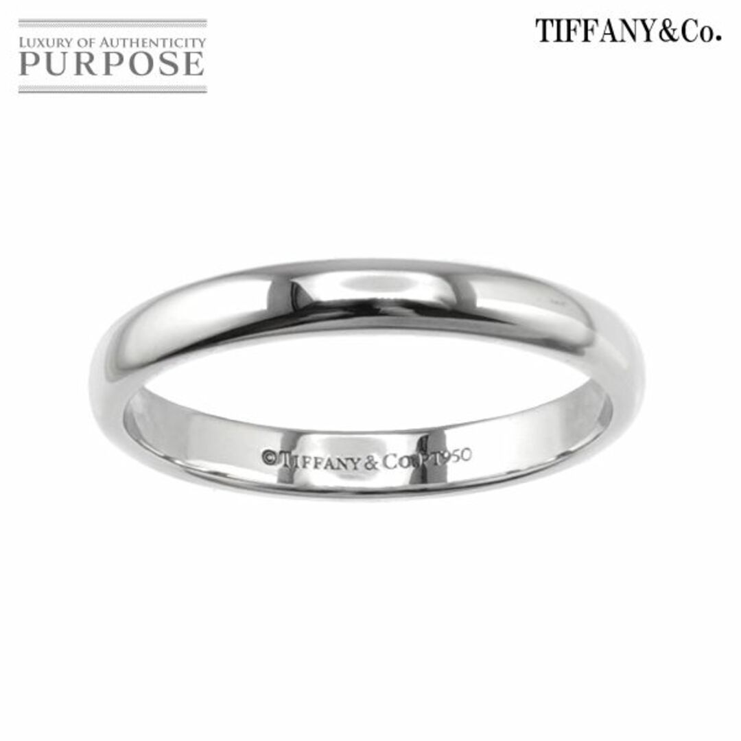 ティファニー TIFFANY&Co. ルシダ バンド 19号 リング 幅3mm Pt プラチナ 指輪 VLP 90191777