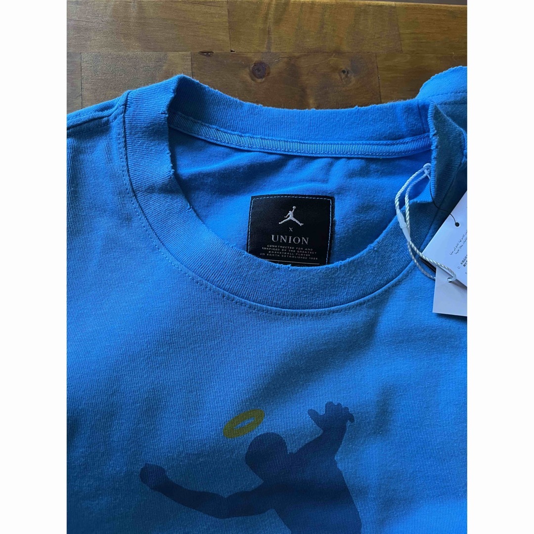 Jordan Brand（NIKE）(ジョーダン)の【新品未使用】UNION × Jordan コラボTシャツ Lサイズ メンズのトップス(Tシャツ/カットソー(半袖/袖なし))の商品写真
