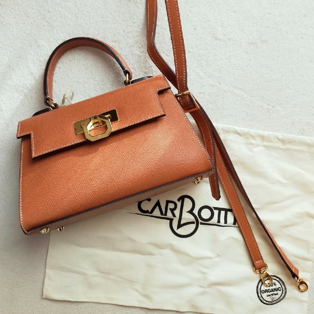 カルボッティ　carbotti greta245 tan タン　グレタ