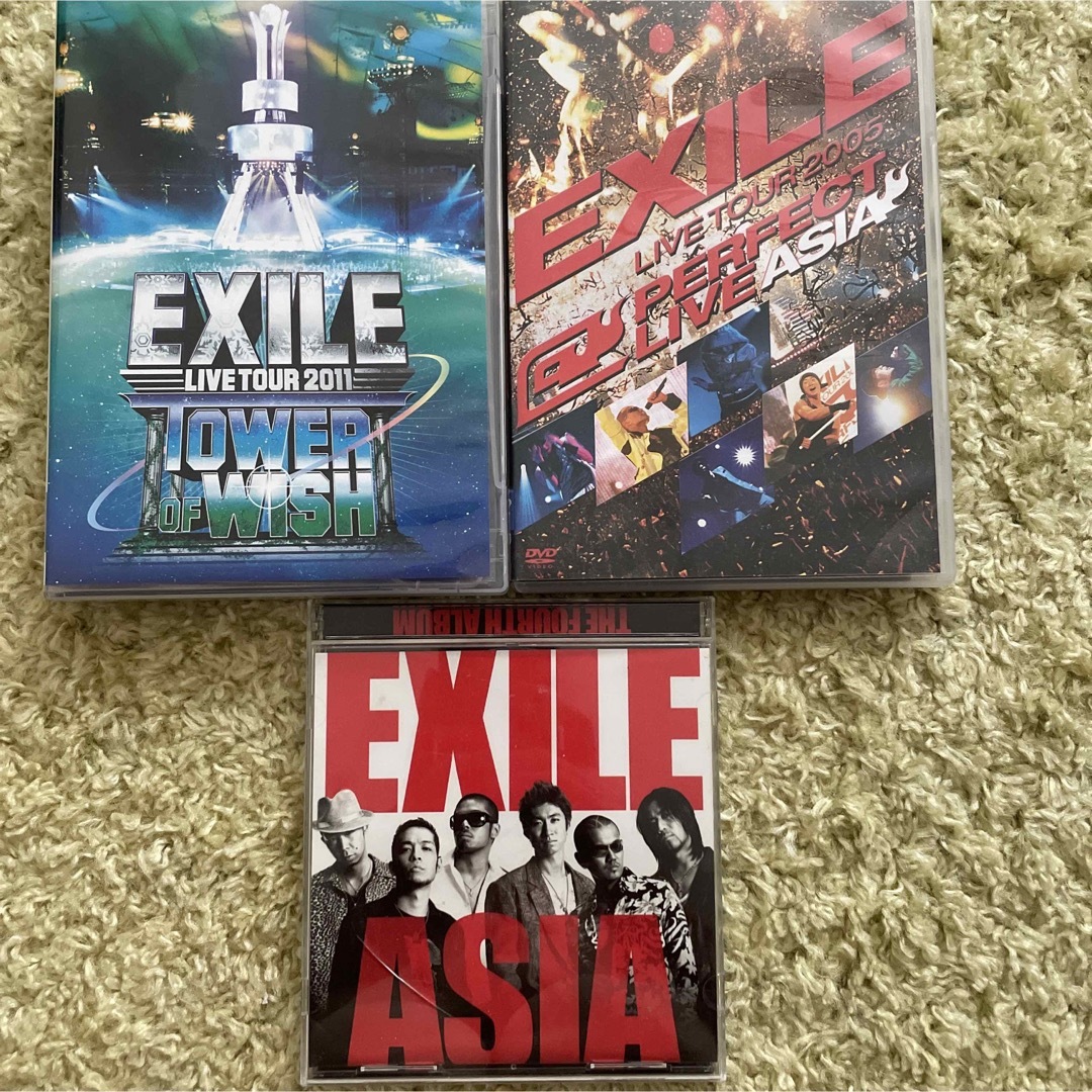 EXILE/EXILE LIVE DVD アルバム　初期EXILE