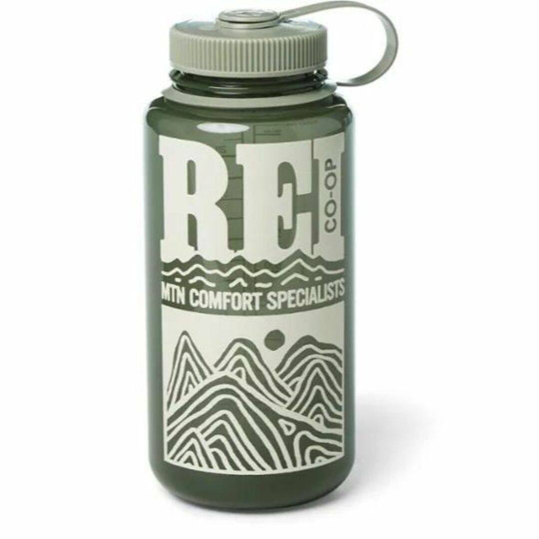 Nalgene(ナルゲン)の☆REI限定コラボ☆  サステイン　山　ナルゲンボトル 1リットル スポーツ/アウトドアのアウトドア(食器)の商品写真