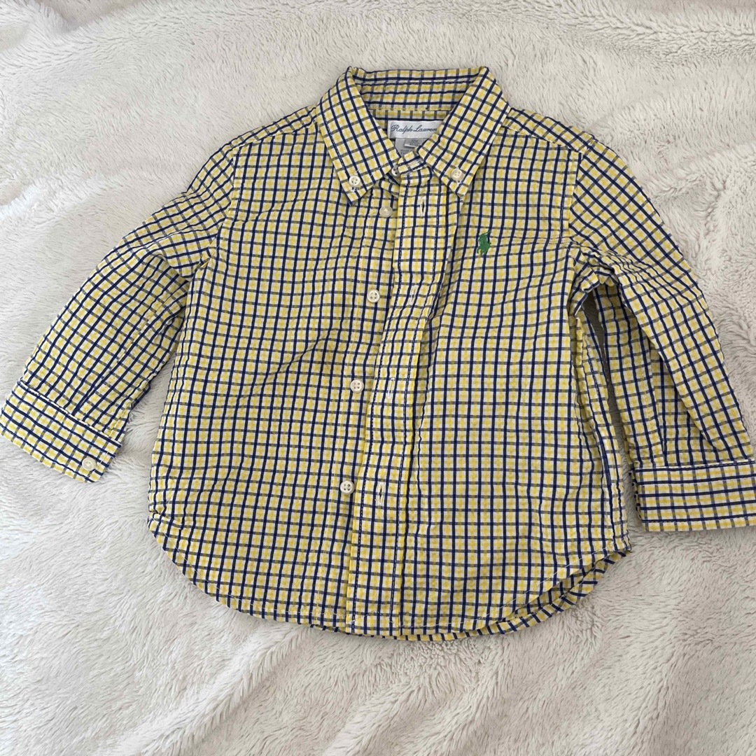 Ralph Lauren(ラルフローレン)のラルフローレン12mシャツ キッズ/ベビー/マタニティのベビー服(~85cm)(シャツ/カットソー)の商品写真