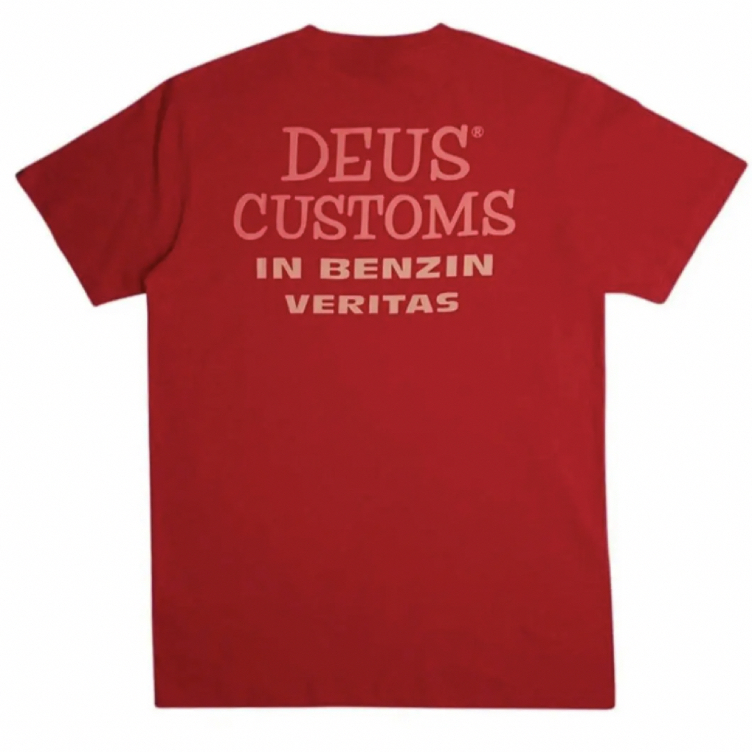 キムタク着　キムタク私物　Deus デウス　Tシャツ　赤　レッド　サーフ　半袖 7