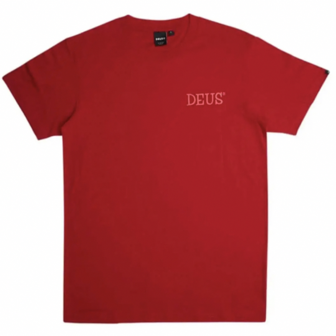キムタク着　キムタク私物　Deus デウス　Tシャツ　赤　レッド　サーフ　半袖 6
