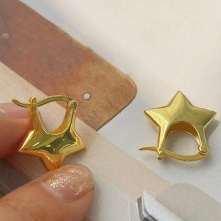 アメリヴィンテージ(Ameri VINTAGE)の【mini star pierce】#854 ラスト(ピアス)