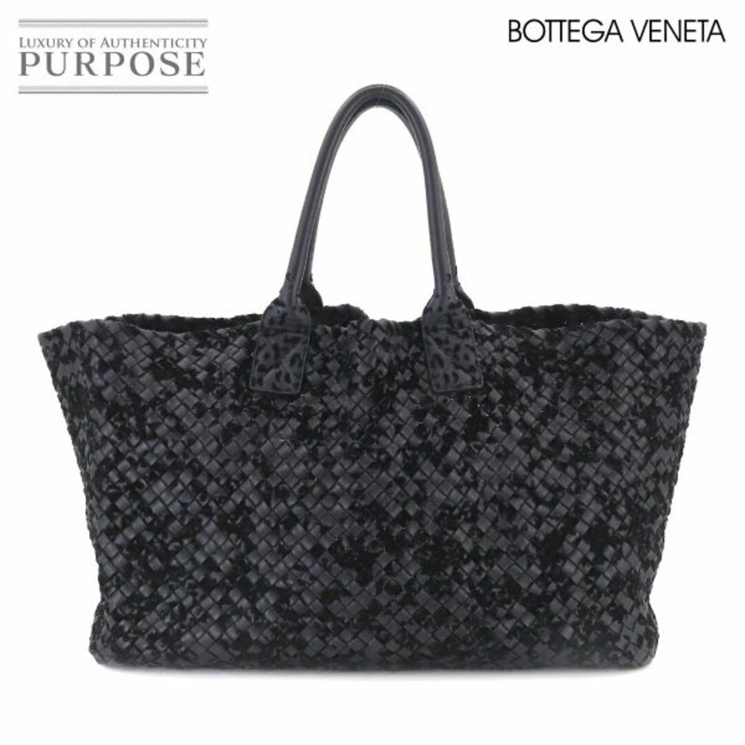 BOTTEGA VENETA イントレチャート バッグ 黒 ブラック