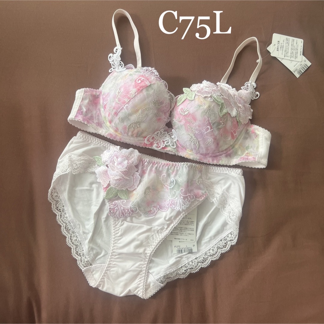 Wacoal - 【新品】wacoal サルート 12 ブラ ショーツセット C75L SPの
