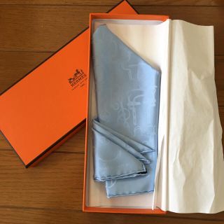 エルメス(Hermes)の【skylab様専用】新品未使用 エルメス ポケットチーフ(ハンカチ/ポケットチーフ)