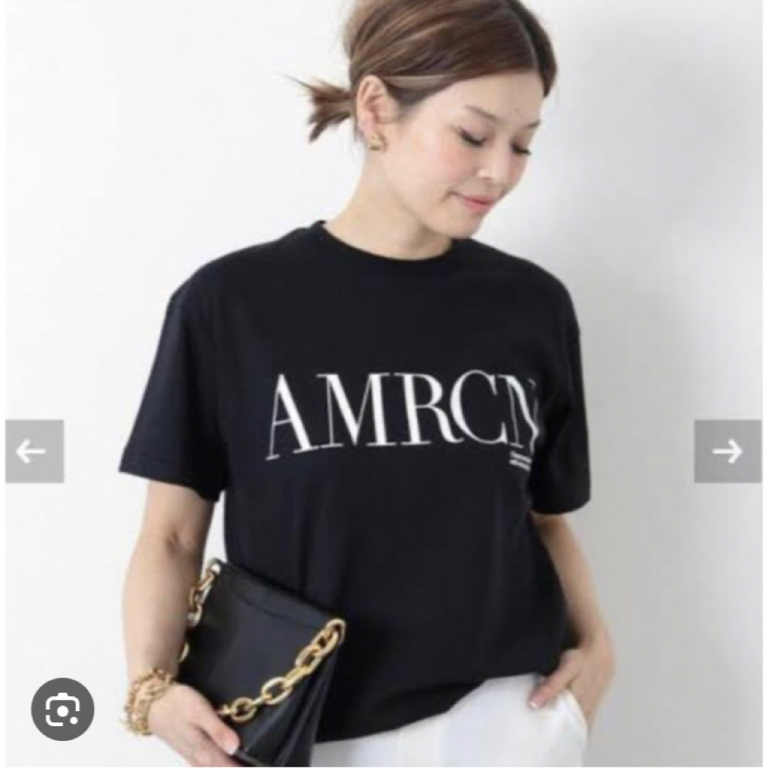 Deuxieme classe☆Americana ロゴTシャツ