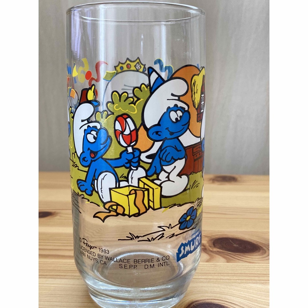 The Smurfs(スマーフ)のスマーフ　グラス インテリア/住まい/日用品のキッチン/食器(グラス/カップ)の商品写真