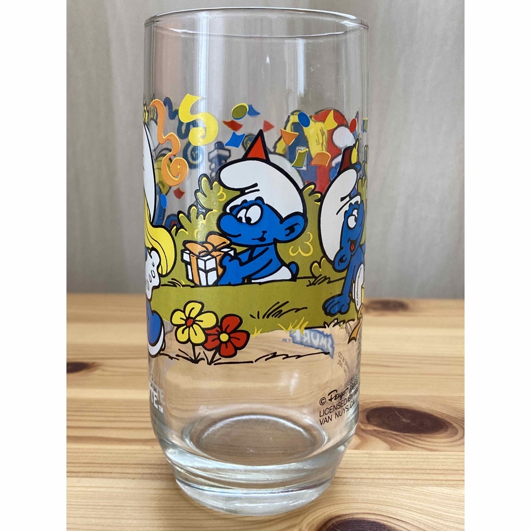 The Smurfs(スマーフ)のスマーフ　グラス インテリア/住まい/日用品のキッチン/食器(グラス/カップ)の商品写真